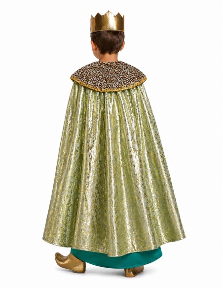Costume del Re Gaspare di lusso | Costumi per bambini Il Re del Carnevale